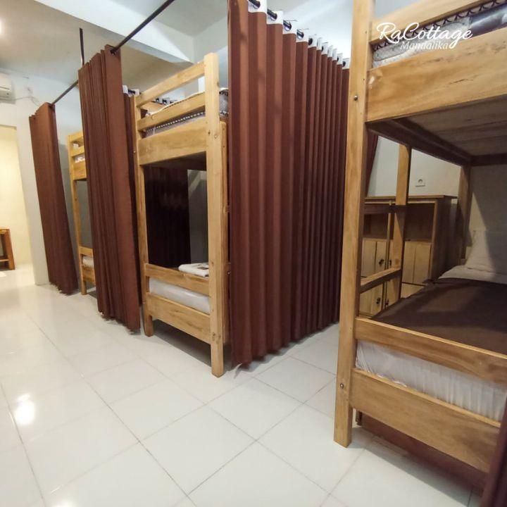 Backpacker dormitory at racottage mandalika kuta