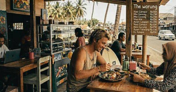 Cheap eats in Kuta Lombok local warung offer autentic dishes